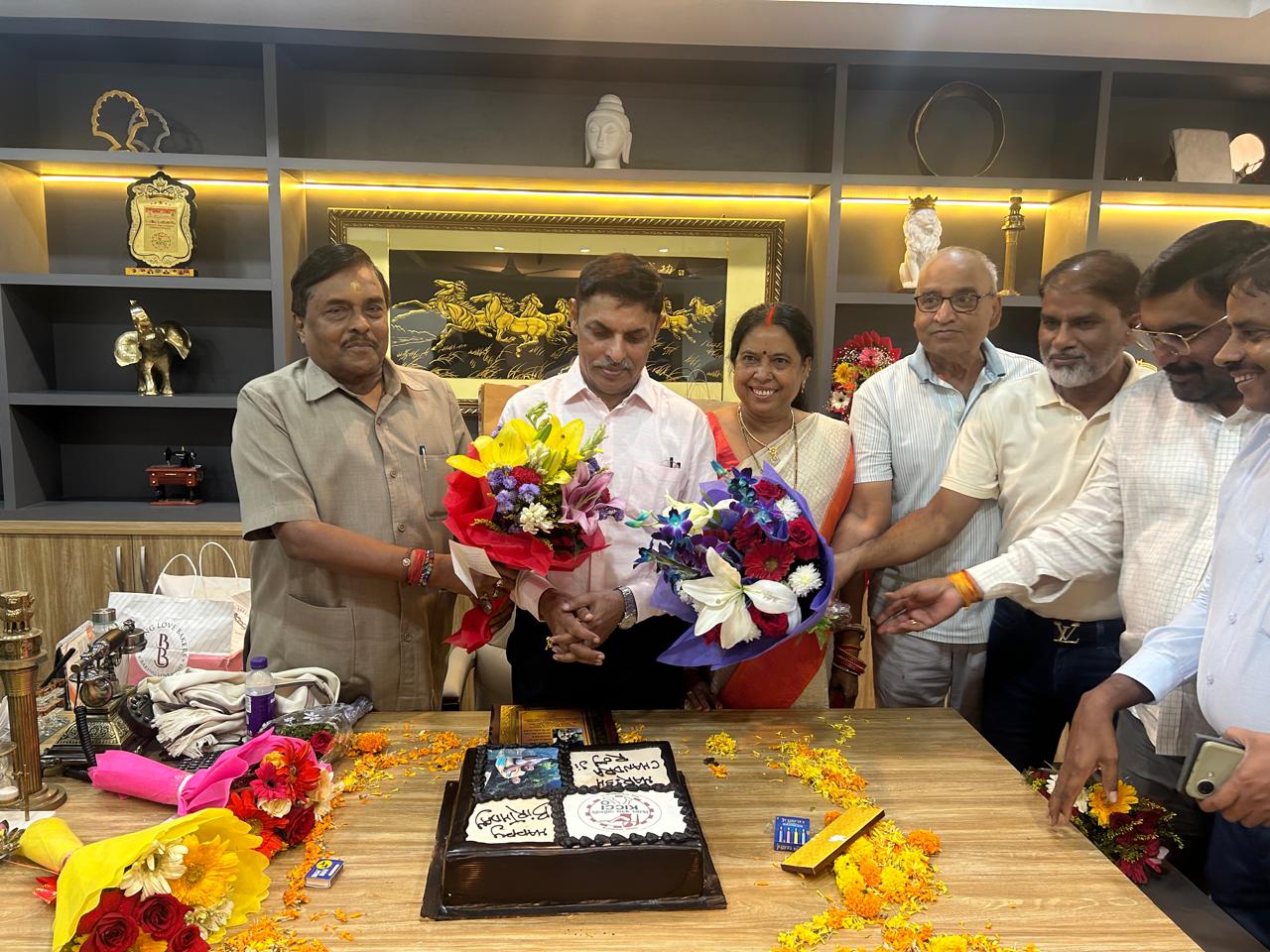 Sh Harish Roy Birthday Celebration ,Director of KICCI