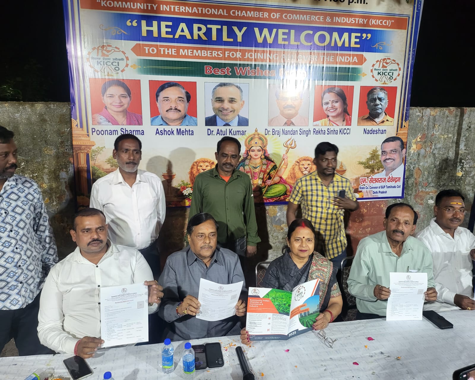 On 21st March 2026, a grand meeting was successfully आयोजित at Shri Muthu Mariamman Temple Welfare Association, Delhi