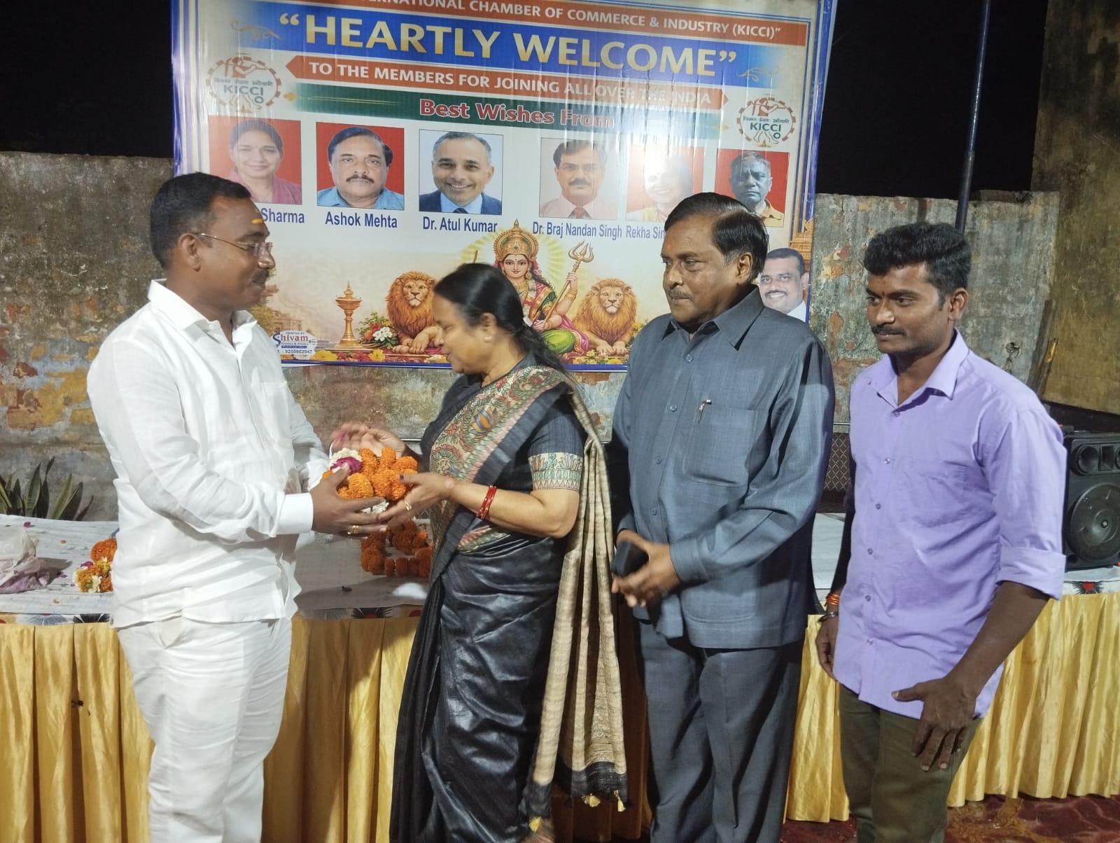 On 21st March 2026, a grand meeting was successfully आयोजित at Shri Muthu Mariamman Temple Welfare Association, Delhi