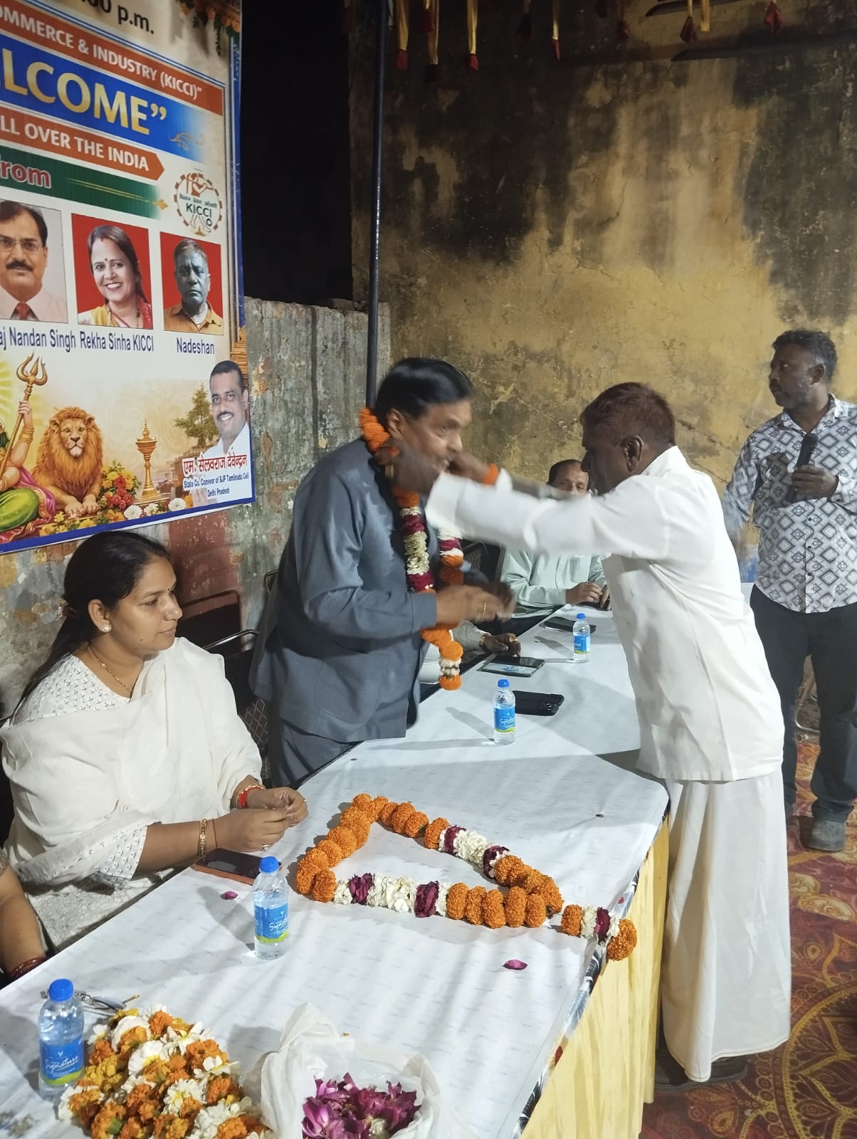 On 21st March 2026, a grand meeting was successfully आयोजित at Shri Muthu Mariamman Temple Welfare Association, Delhi