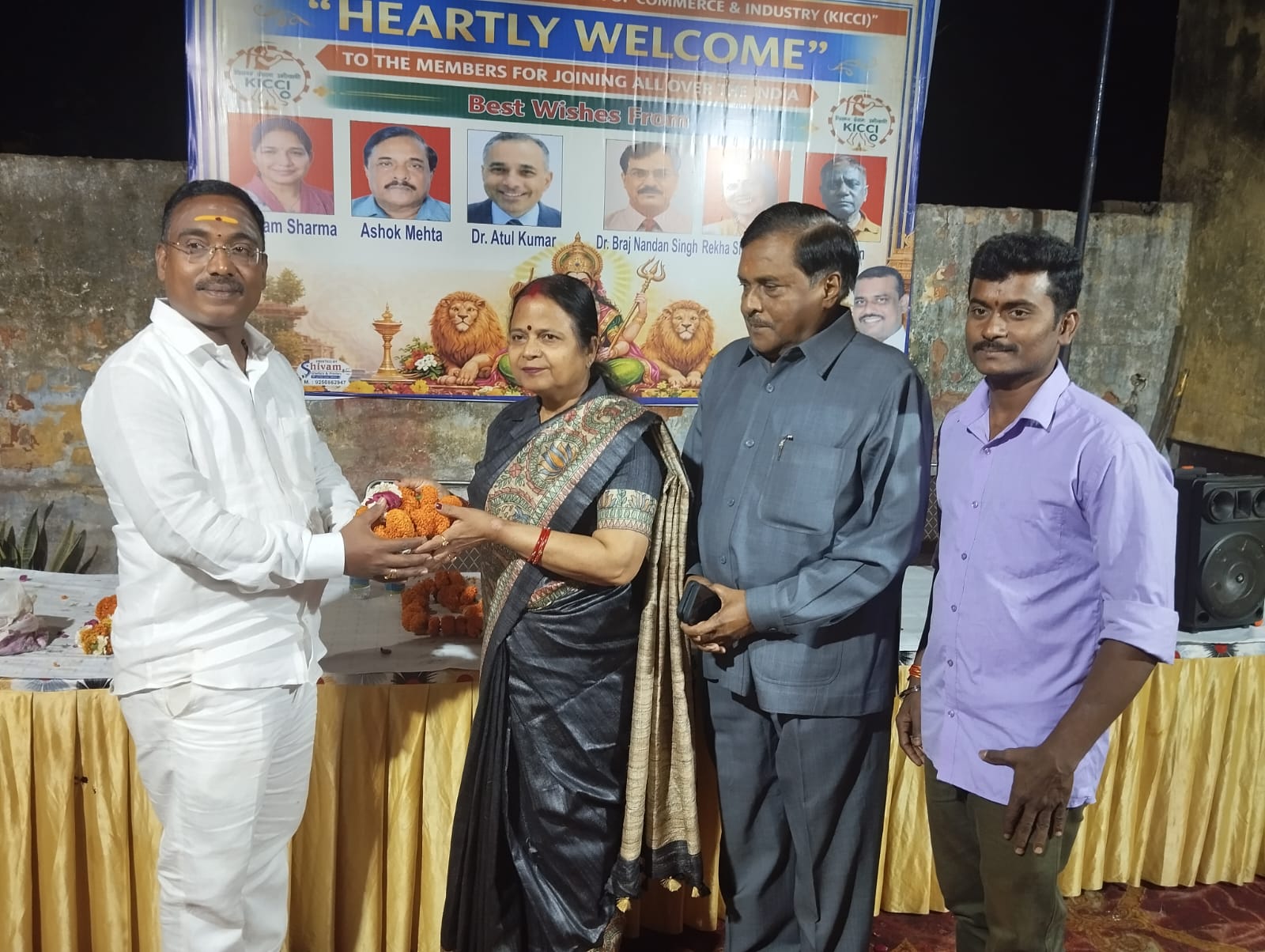 On 21st March 2026, a grand meeting was successfully आयोजित at Shri Muthu Mariamman Temple Welfare Association, Delhi
